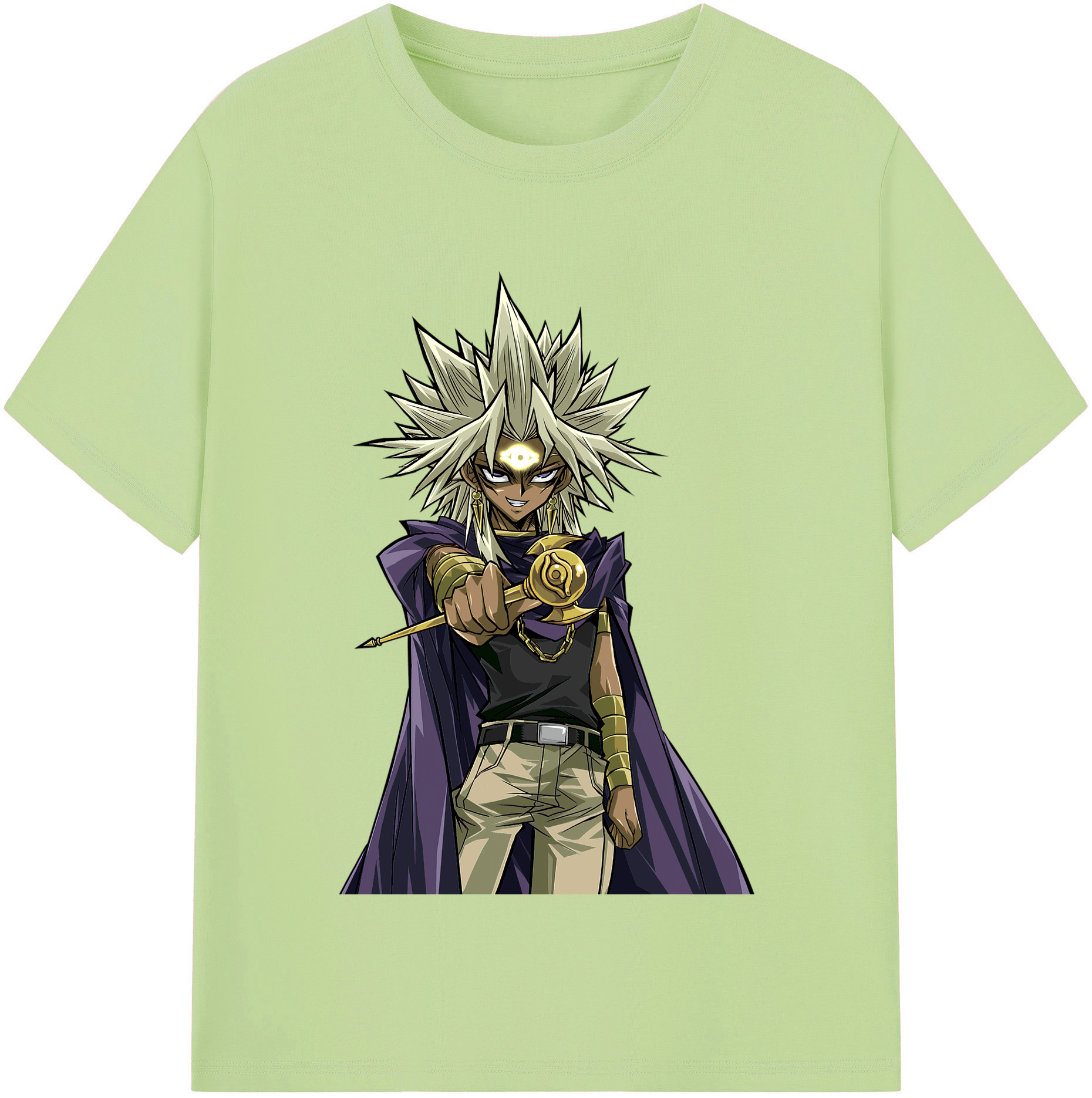 （画像用） 遊☆戯☆王 Yu-Gi-Oh! 綿100％半袖Tシャツ（フロントプリント）